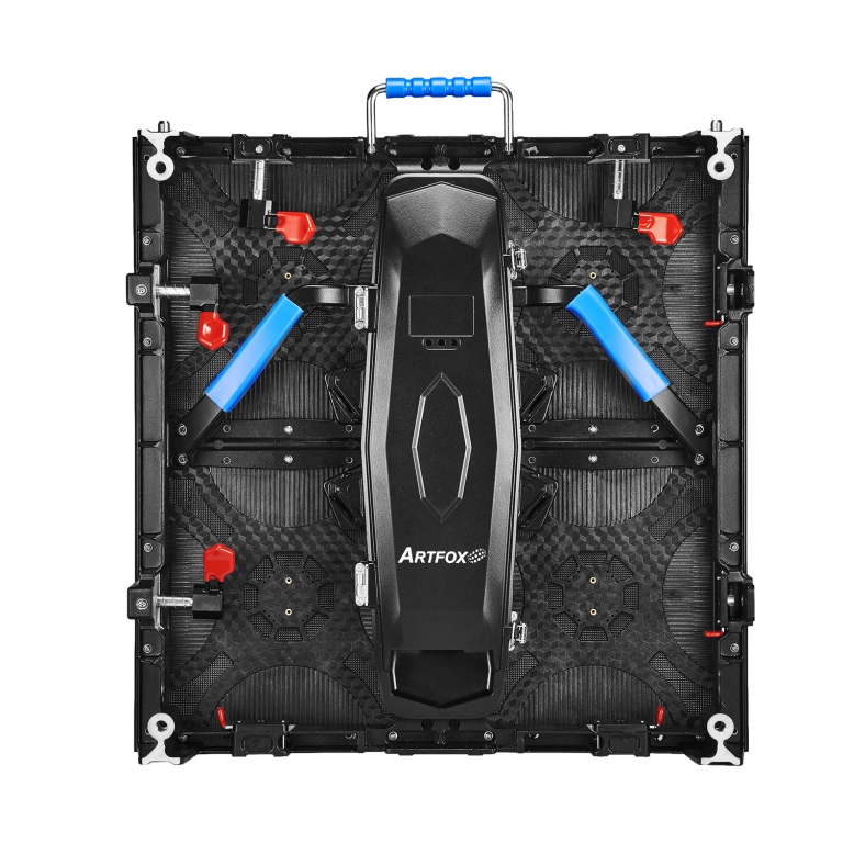 Portable LED Screen:19.7"x19.7" (500x500mm)     17.6lbs(8kg) <br/> Suitable for P2.6, P2.976, P3.91,P4.81,P5.95 indoor/outdoor, curve<br/><br/> <br/><br/> <table width=